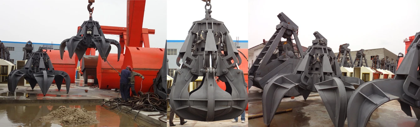 hydraulic orange peel grab-2 hydraulic orange peel grab-2