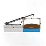 Transportador de apilador móvil